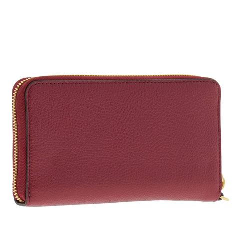 michael kors maroon wallet|michael kors wallet for sale.